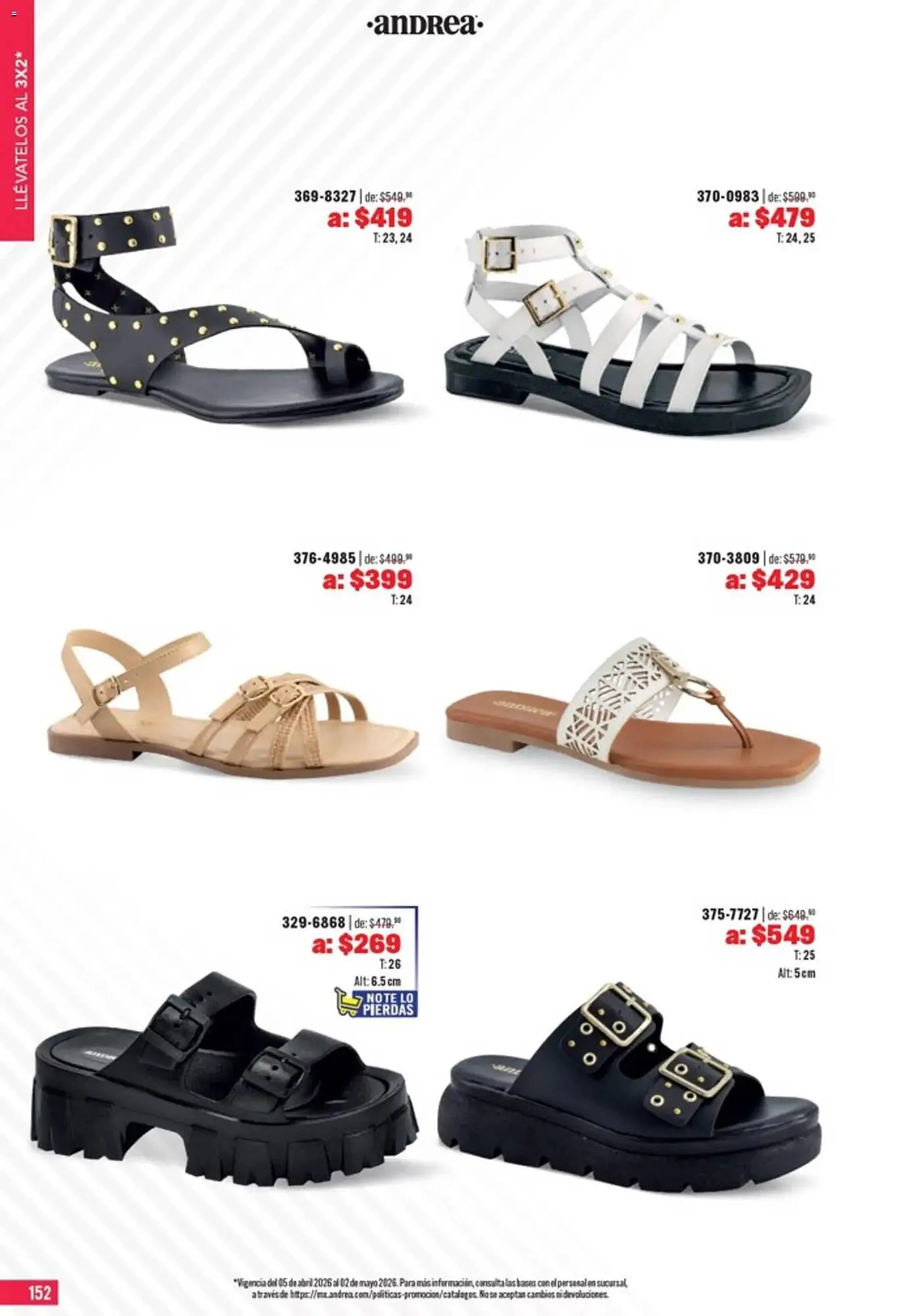 Catálogo de Catálogo Andrea 5 de abril al 2 de mayo 2026 - Pagina 152