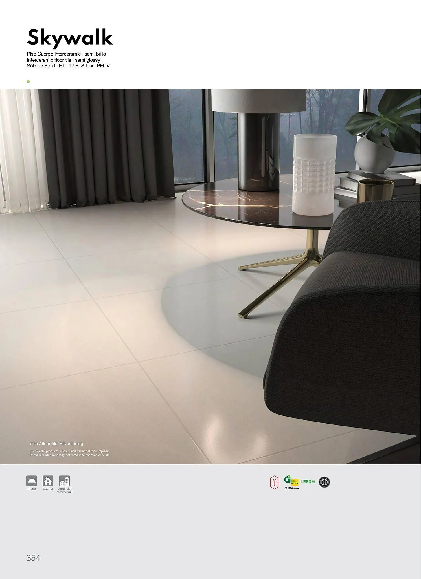 Catálogo de Catálogo Interceramic 12 de marzo al 31 de diciembre 2024 - Pagina 354