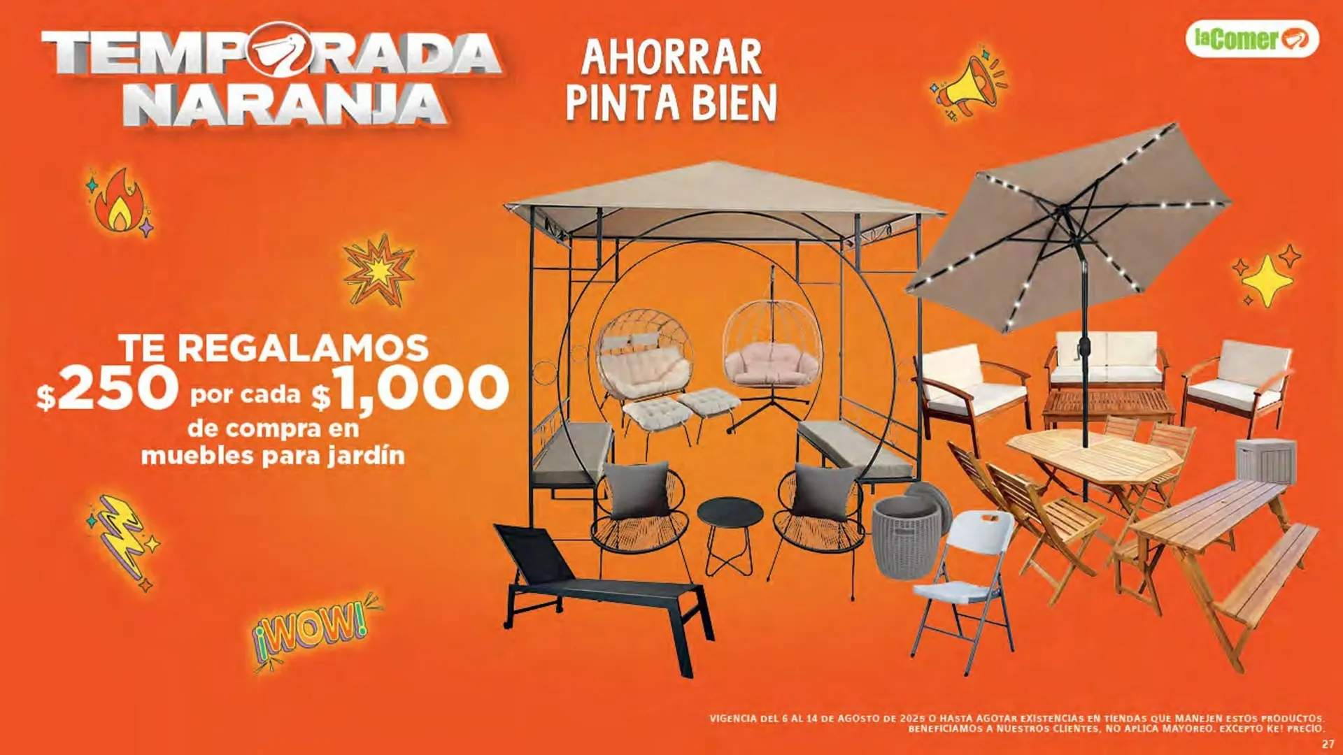 Catálogo de Catálogo La Comer 6 de agosto al 14 de agosto 2025 - Pagina 27