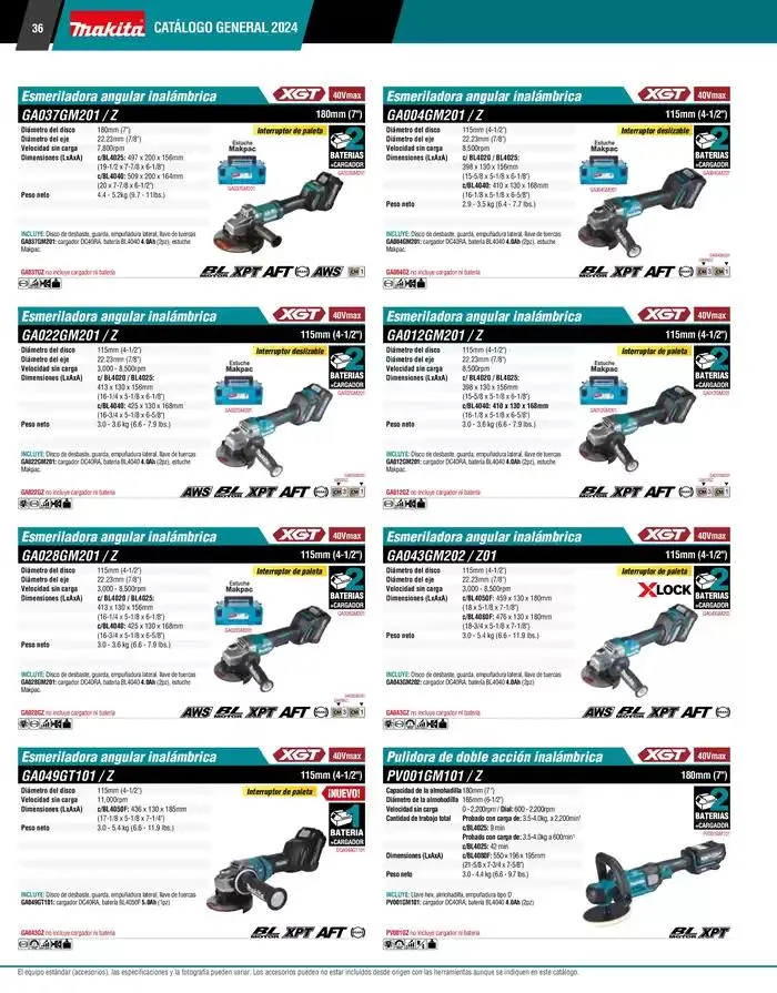 Catálogo de CATÁLOGO GENERAL 11 de abril al 31 de diciembre 2025 - Pagina 36