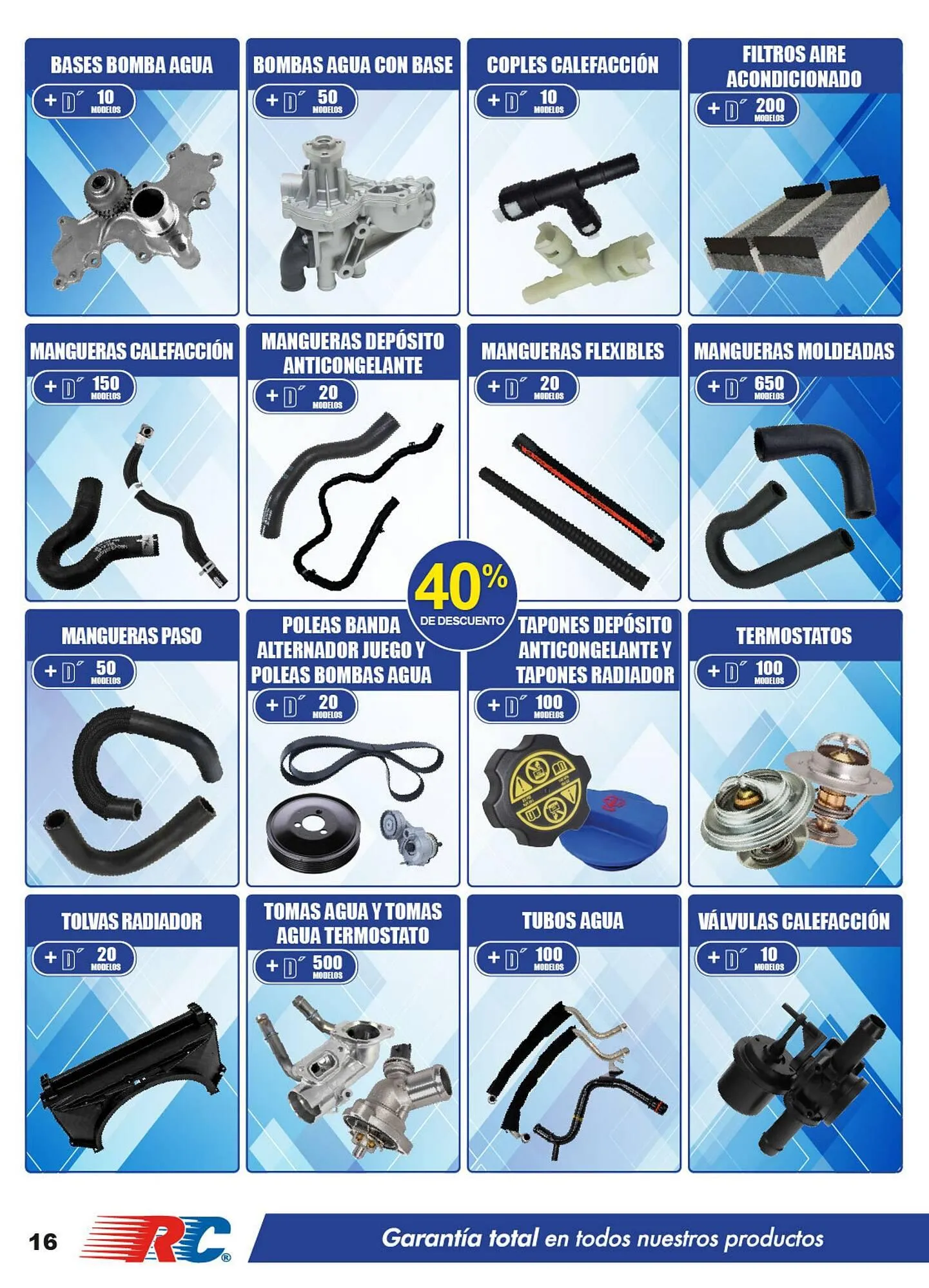 Catálogo de Catálogo Refaccionaria California 1 de julio al 31 de julio 2025 - Pagina 16