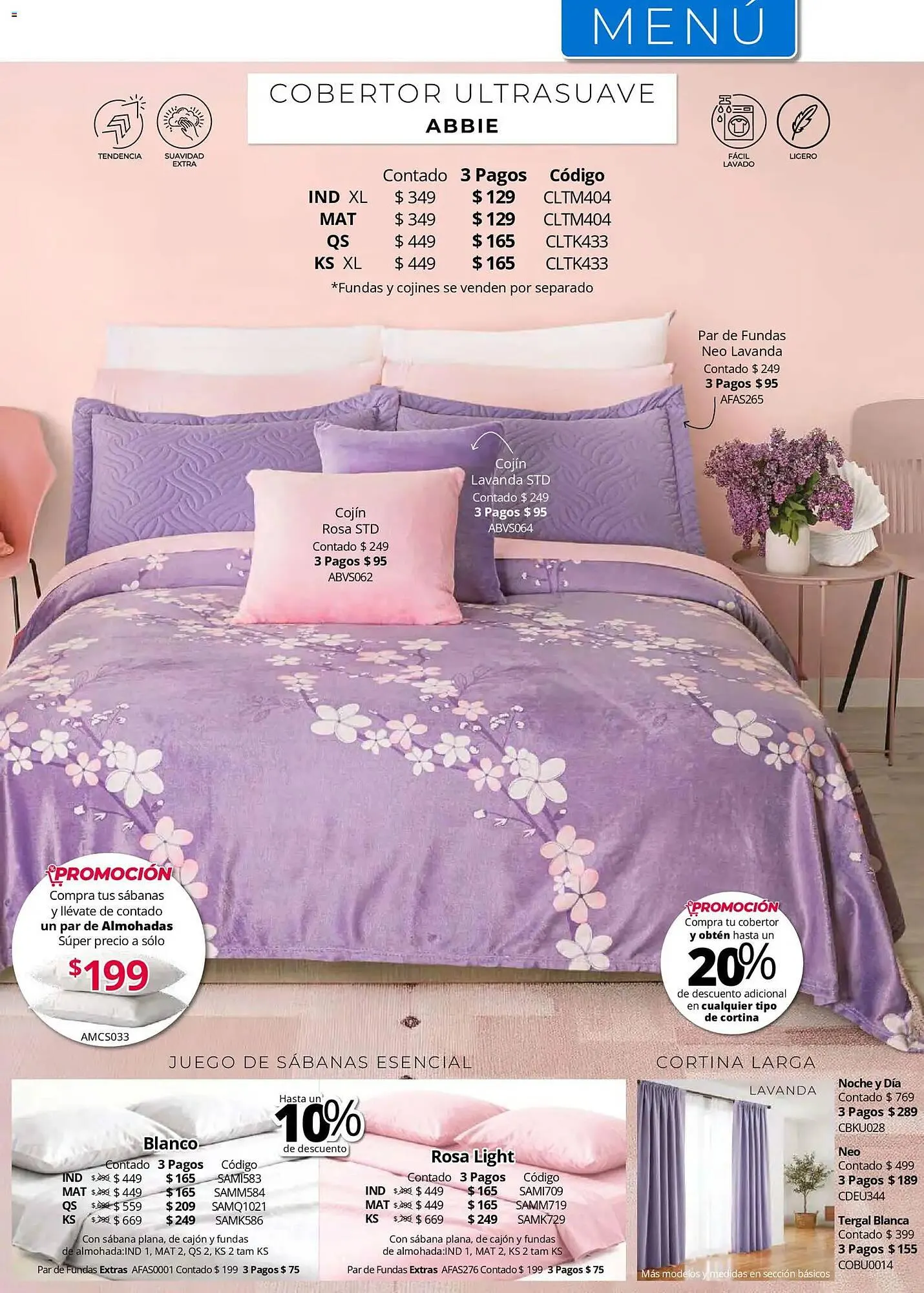 Catálogo de Catálogo Colchas Concord 1 de mayo al 1 de agosto 2026 - Pagina 237