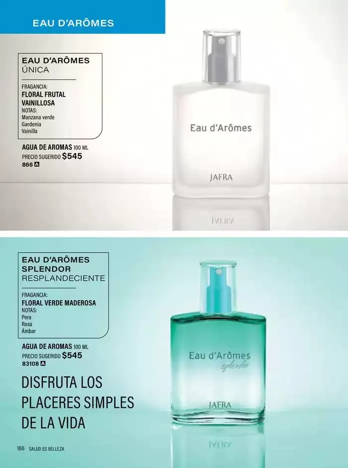 Catálogo de Ofertas Jafra 2 de mayo al 31 de mayo 2025 - Pagina 166