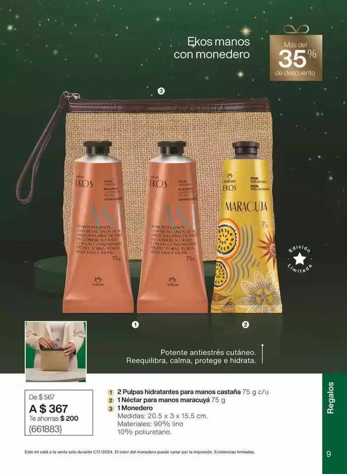 Catálogo de Avon Folleto Natura C19 28 de octubre al 5 de diciembre 2024 - Pagina 9