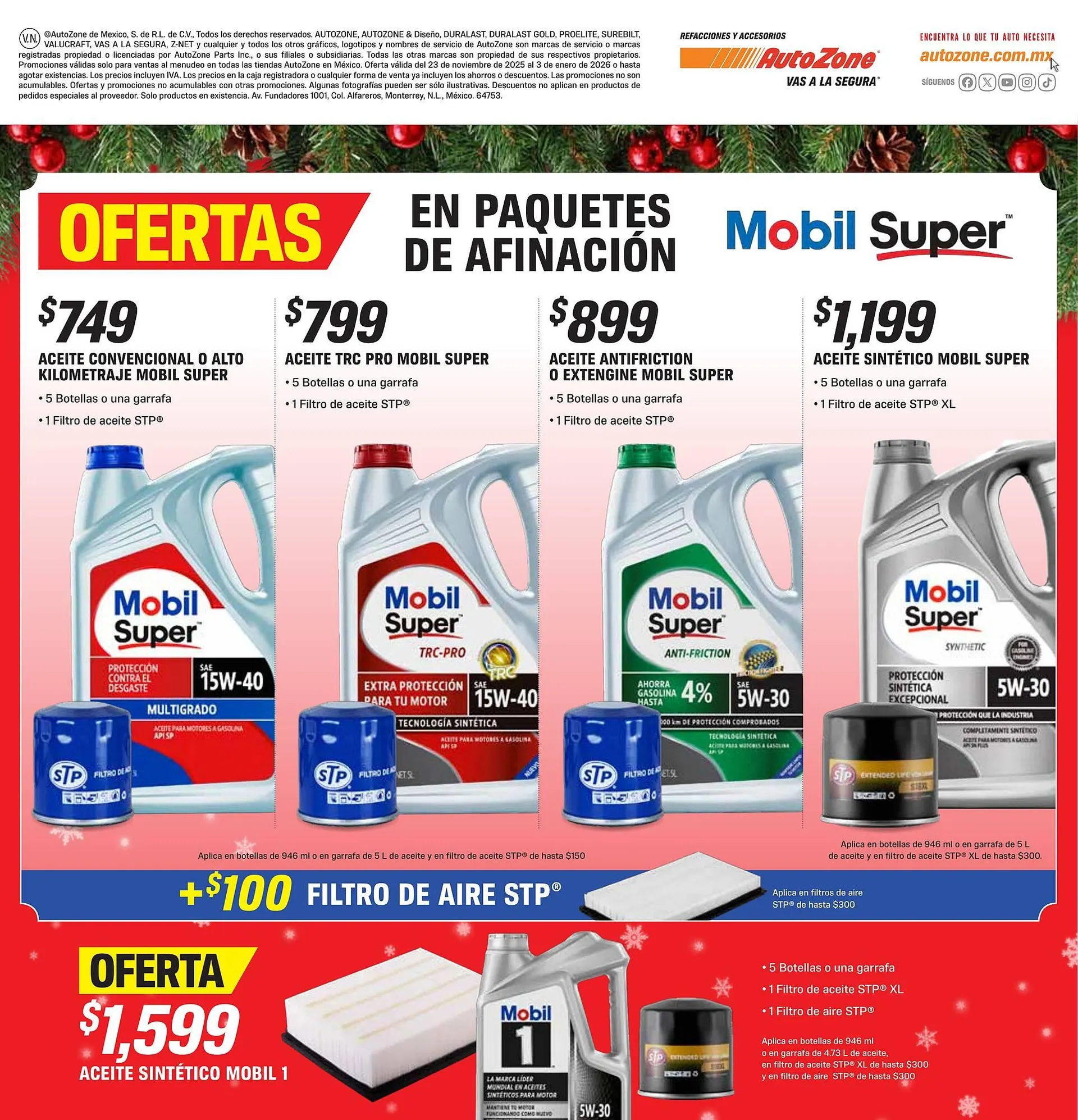 Catálogo de Catálogo AutoZone 24 de noviembre al 1 de enero 2026 - Pagina 9