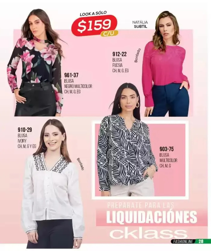 Catálogo de Catálogo Cklass Liquidación Ropa 2025 México 31 de marzo al 31 de agosto 2025 - Pagina 29