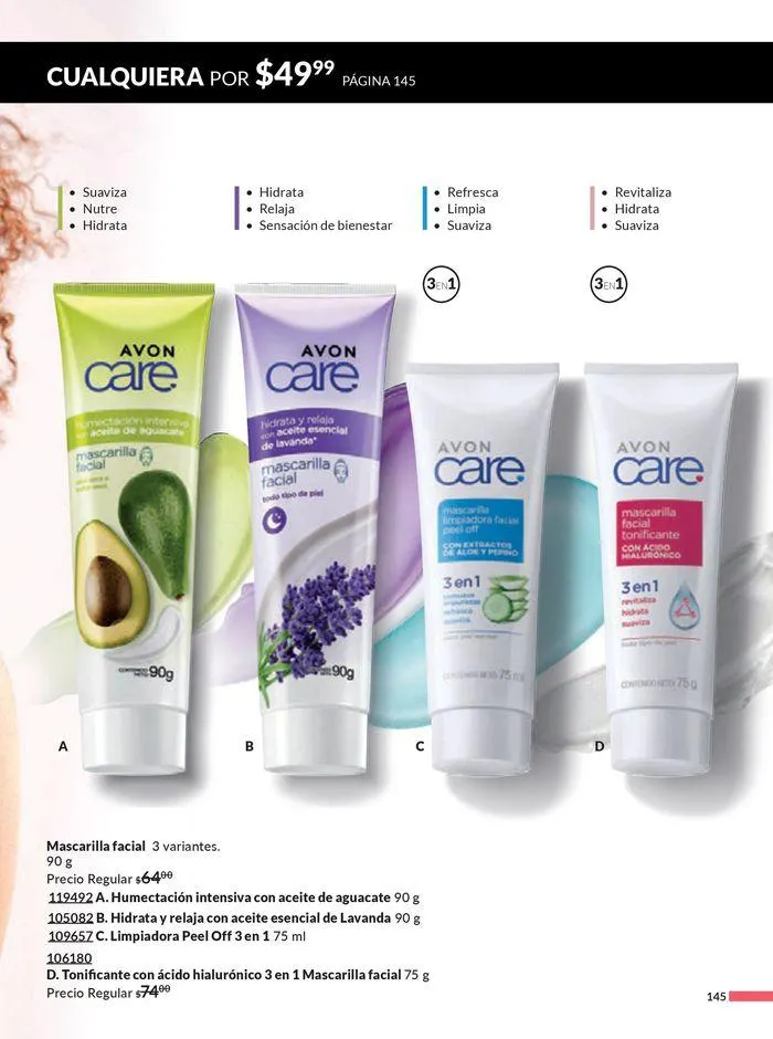 Catálogo de Avon COSMÉTICOS C09 17 de abril al 22 de mayo 2024 - Pagina 145