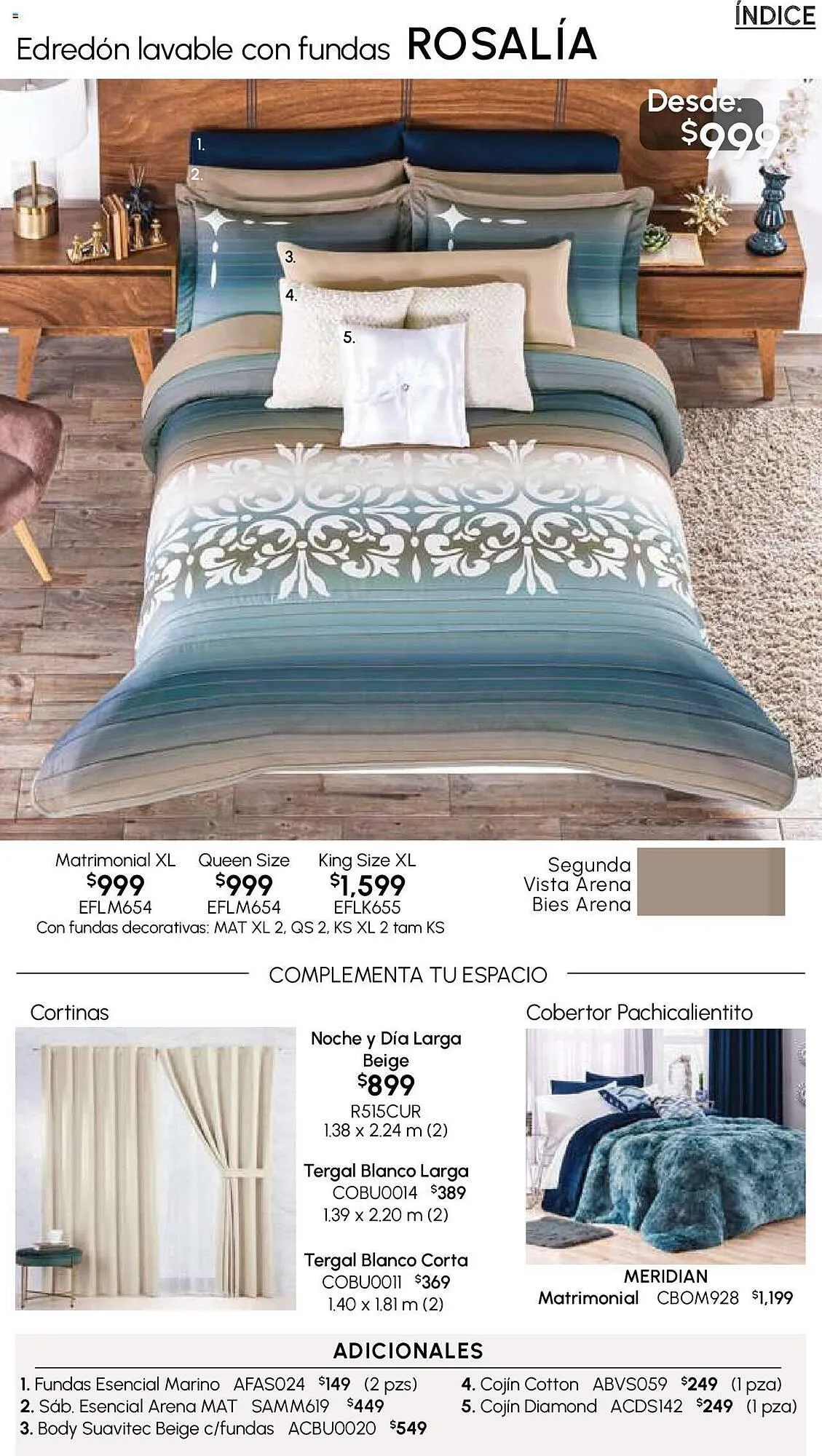 Catálogo de Catálogo Colchas Concord 13 de julio al 20 de julio 2023 - Pagina 71