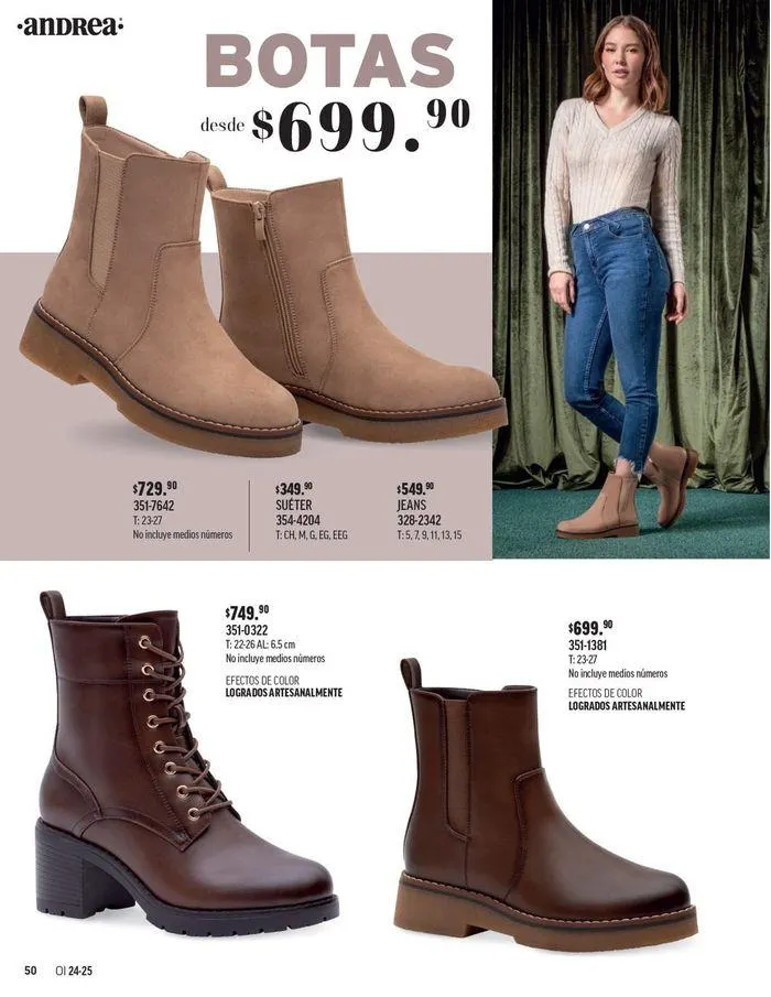 Catálogo de ANDREA - CALZADO DAMA 26 de agosto al 25 de enero 2025 - Pagina 144