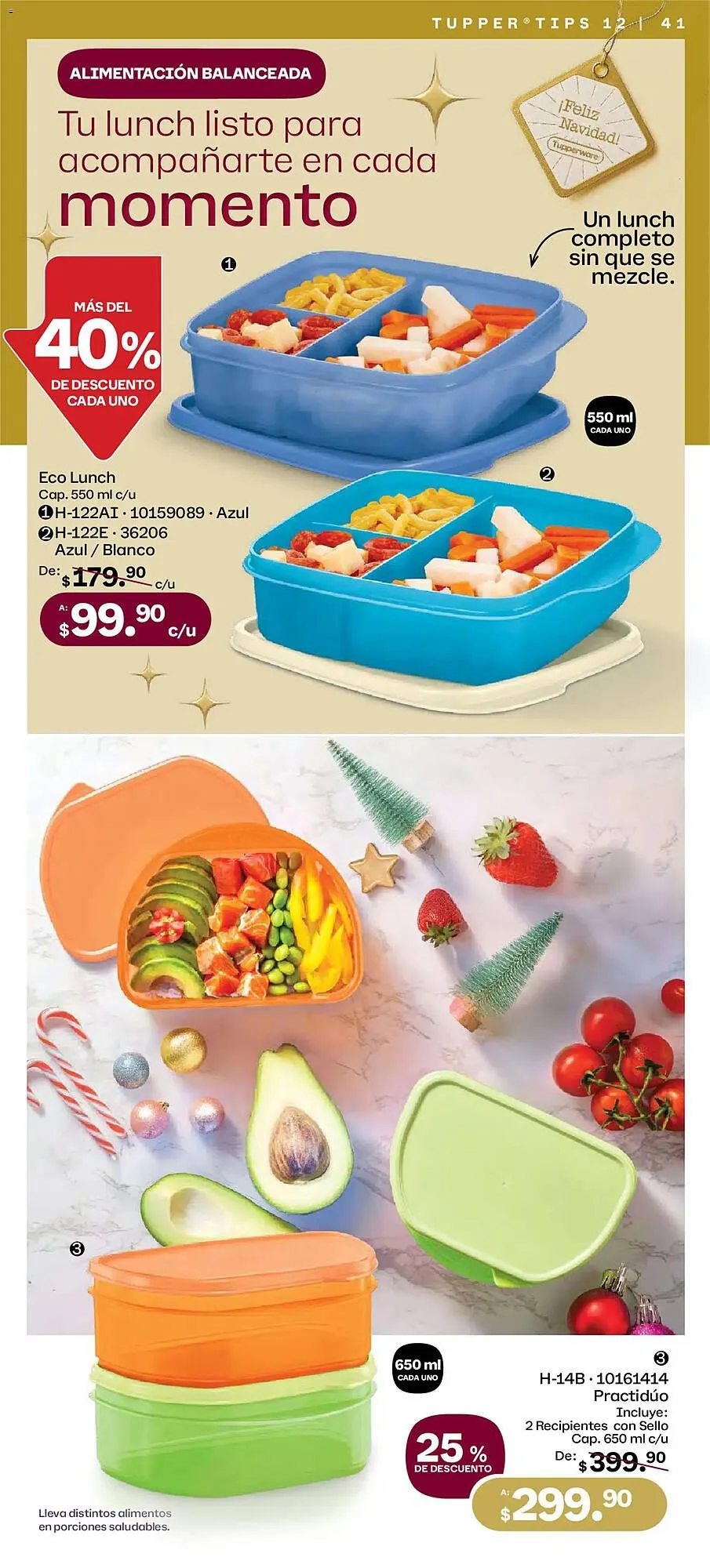 Catálogo de Catálogo Tupperware 3 de noviembre al 1 de diciembre 2025 - Pagina 41