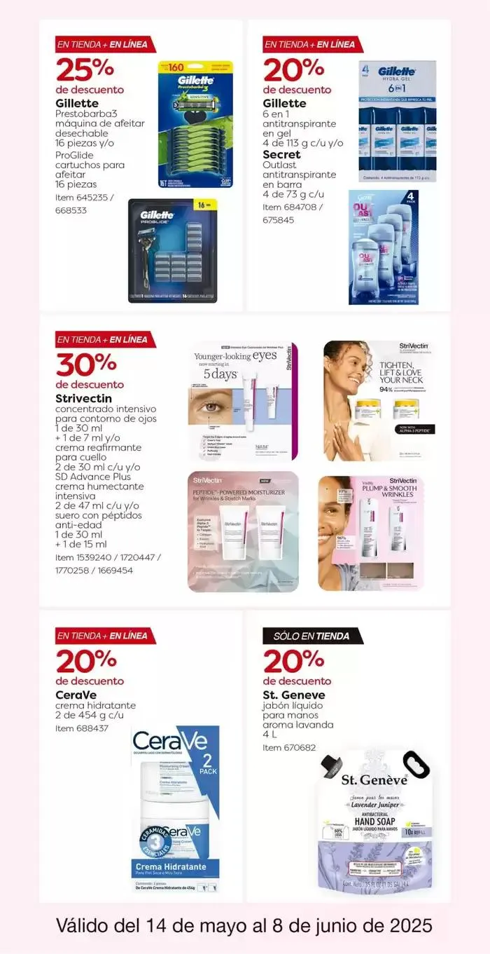 Catálogo de Cuponera Costco 14 de mayo al 8 de junio 2025 - Pagina 28