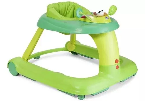Andadera Andador Y Correpasillos Chicco 1 2 3 Light Sonidos Color Verde