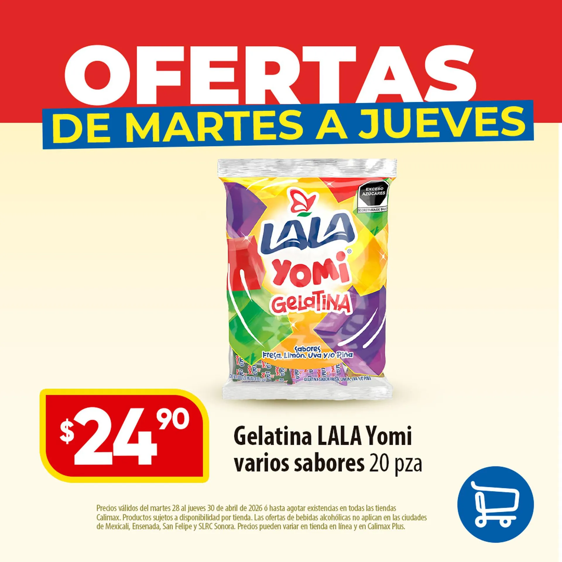 Catálogo de Folleto Calimax 28 de abril al 30 de abril 2026 - Pagina 1