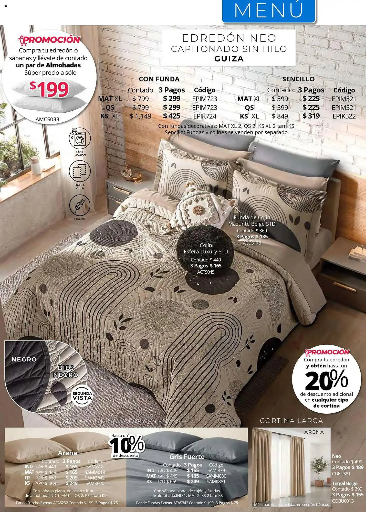 Catálogo de Catálogo Colchas Concord 1 de mayo al 1 de agosto 2026 - Pagina 69