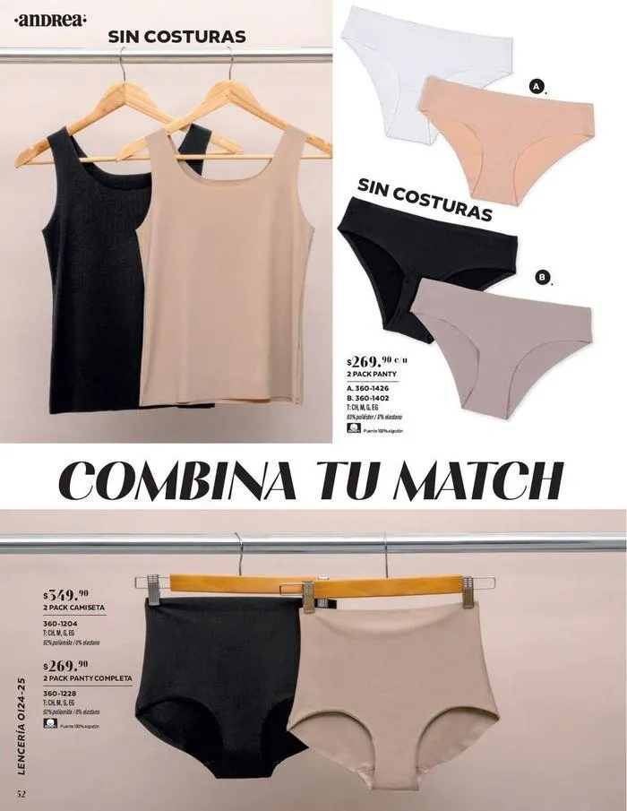 Catálogo de ANDREA - LENCERIA & VESTIR INTERIOR 26 de agosto al 25 de enero 2025 - Pagina 71