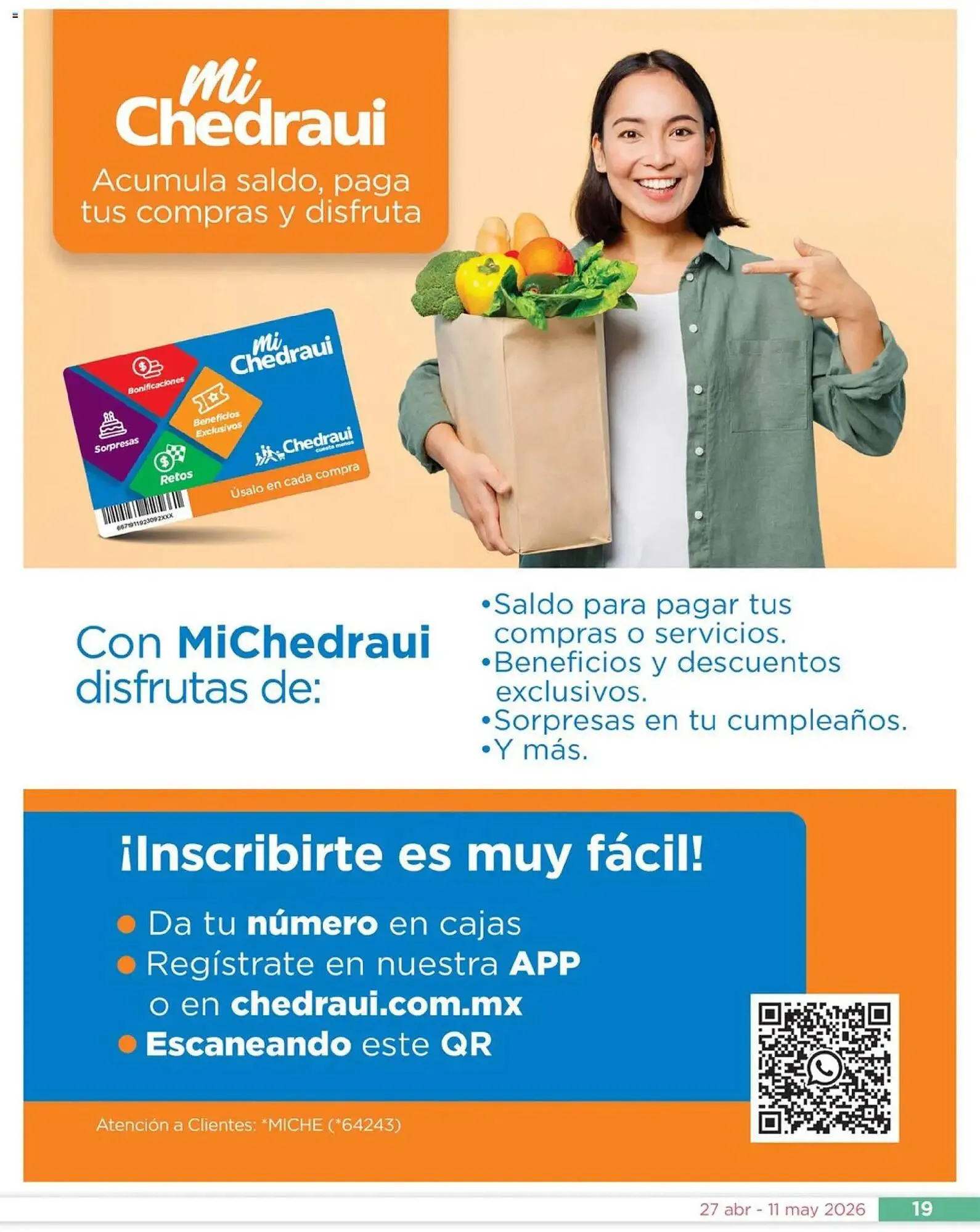 Catálogo de Folleto Chedraui 27 de abril al 12 de mayo 2026 - Pagina 19