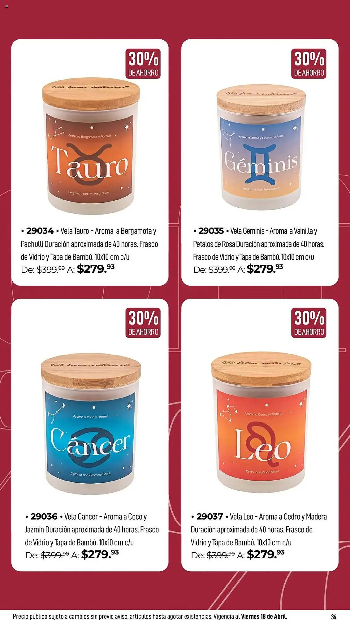 Catálogo de Catálogo Home Interiors 31 de marzo al 11 de abril 2025 - Pagina 34