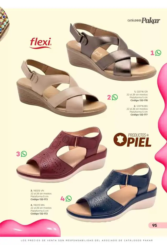 Catálogo de Pakar Sandalia 31 de enero al 31 de mayo 2025 - Pagina 95