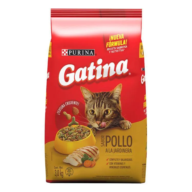 ALIMENTO GATINA POLLO 3 KG - 1 pieza