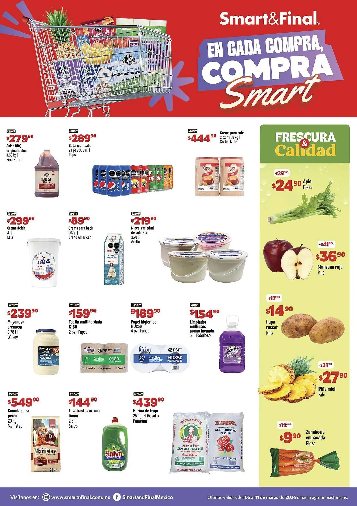 Catálogo de Catálogo Smart & Final 5 de marzo al 11 de marzo 2026 - Pagina 1