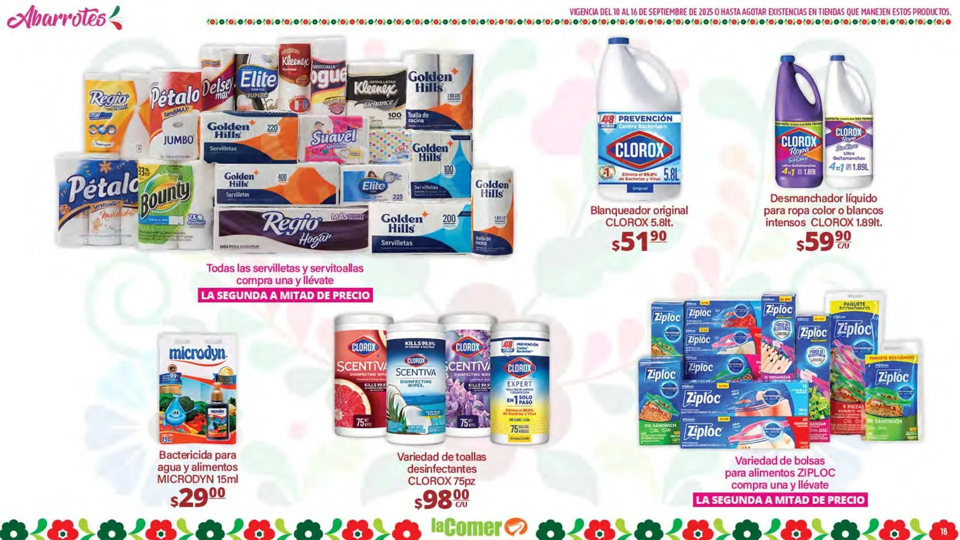 Catálogo de Folleto La Comer 10 de septiembre al 16 de septiembre 2025 - Pagina 18