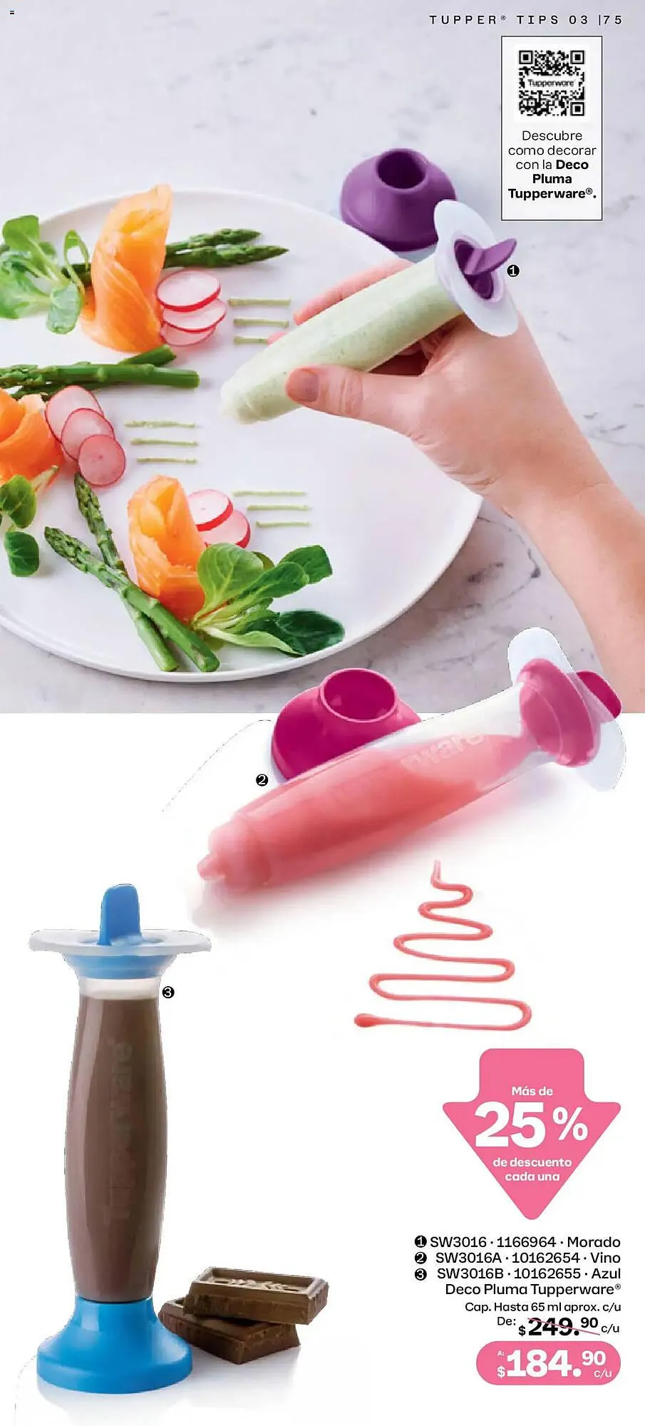 Catálogo de Catálogo Tupperware 24 de febrero al 23 de marzo 2025 - Pagina 75