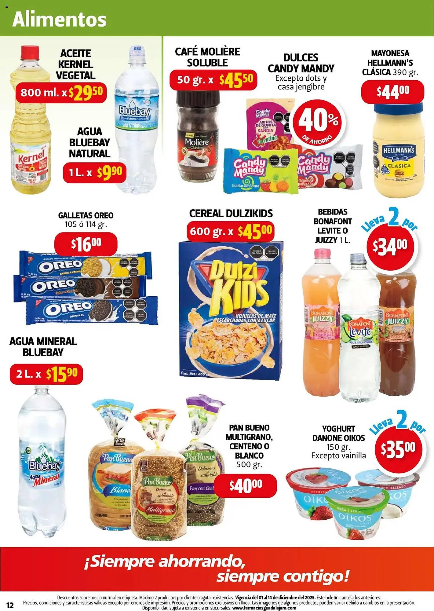 Catálogo de Folleto Farmacias Guadalajara 1 de diciembre al 14 de diciembre 2025 - Pagina 12