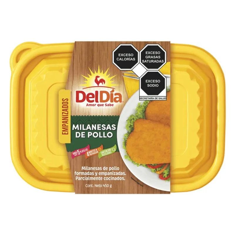 Pilgrims del Dia Milanesa de Pollo Empanizadas 450 g