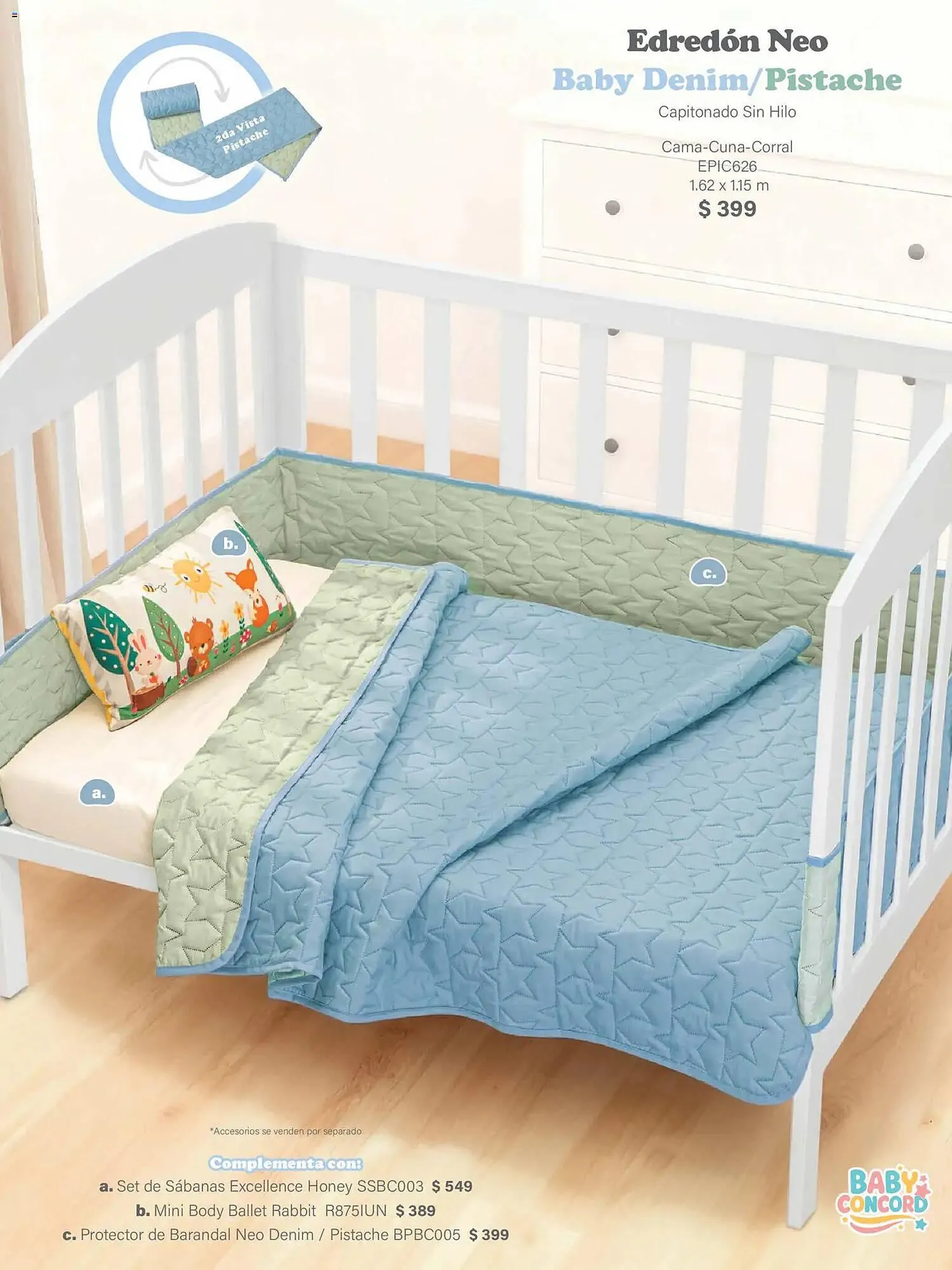 Catálogo de Catálogo Colchas Concord 1 de febrero al 1 de mayo 2026 - Pagina 9