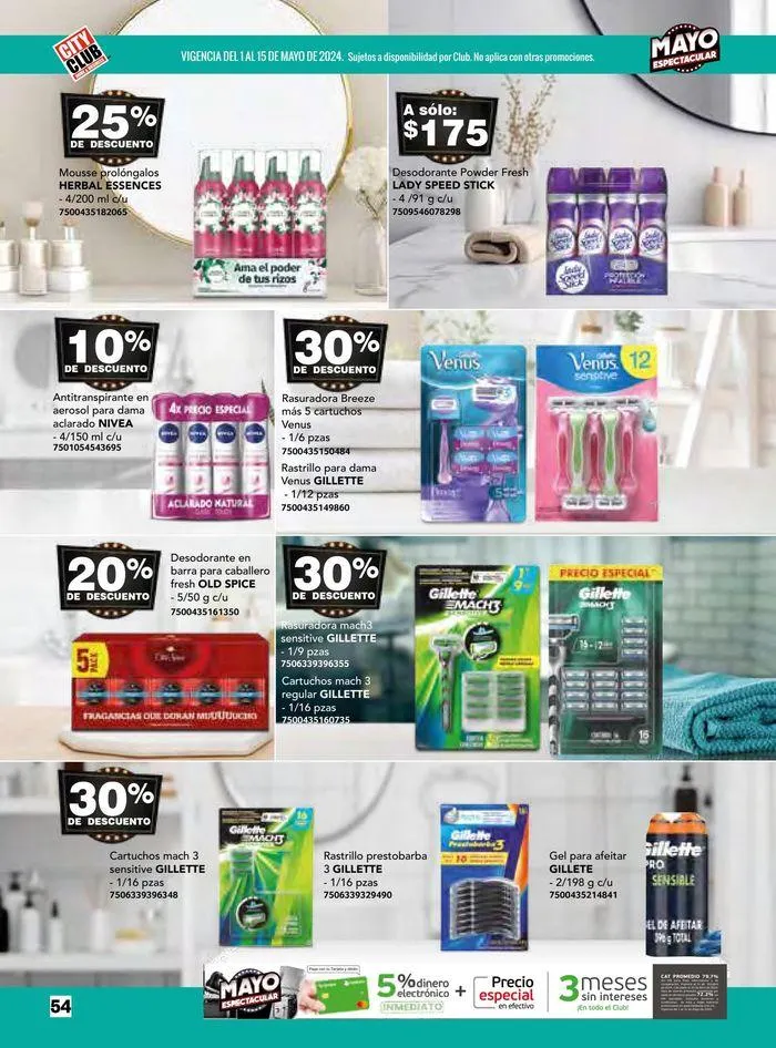 Catálogo de Mayo Espectacular 2 de mayo al 31 de mayo 2024 - Pagina 54