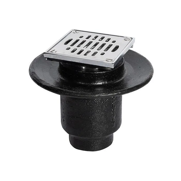 Coladera Cuadrada de Rejilla