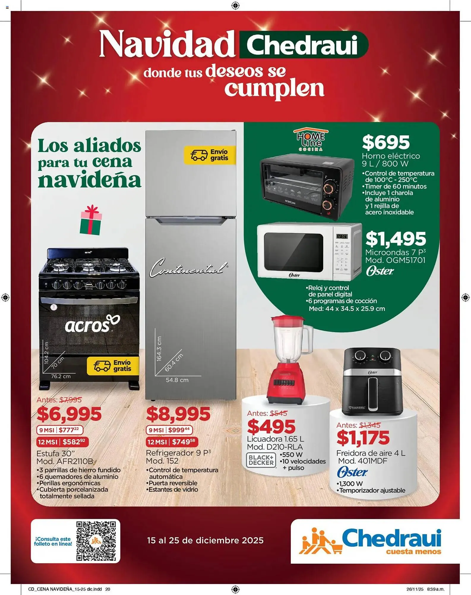 Catálogo de Folleto Chedraui 15 de diciembre al 26 de diciembre 2025 - Pagina 20