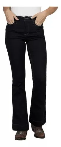 Pantalon Jeans Vaquero Cintura Alta Wrangler Mujer W07