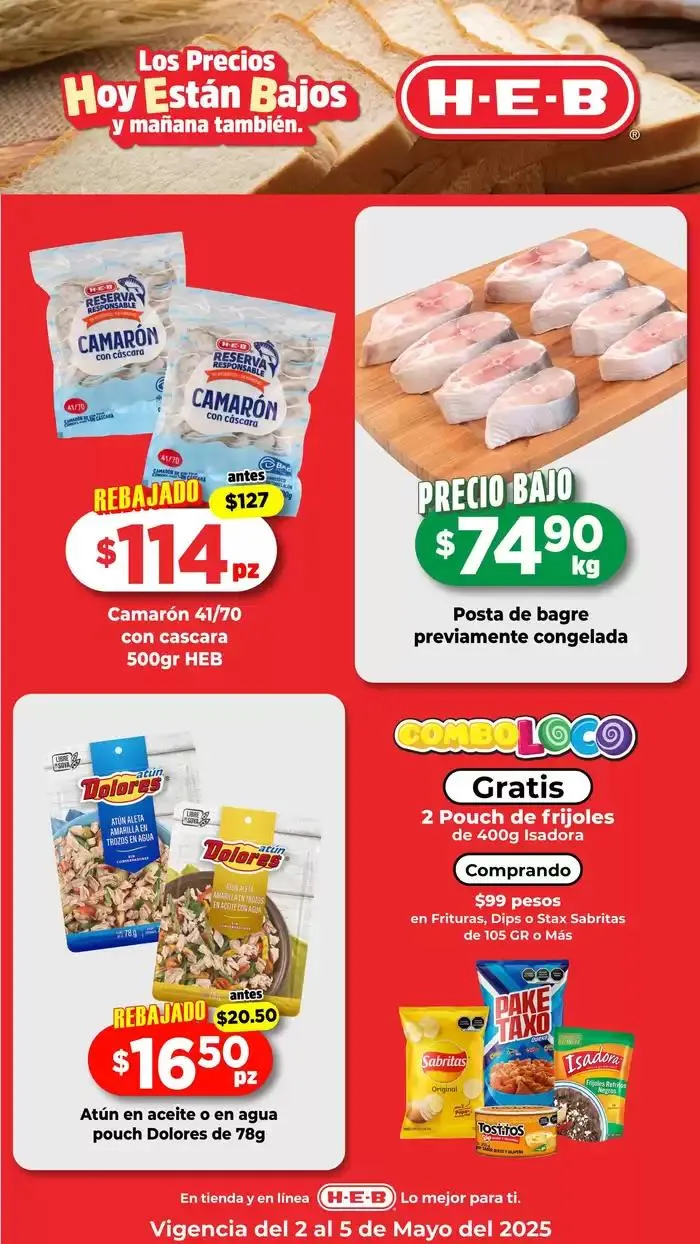 Catálogo de Ofertas HEB 2 de mayo al 5 de mayo 2025 - Pagina 3