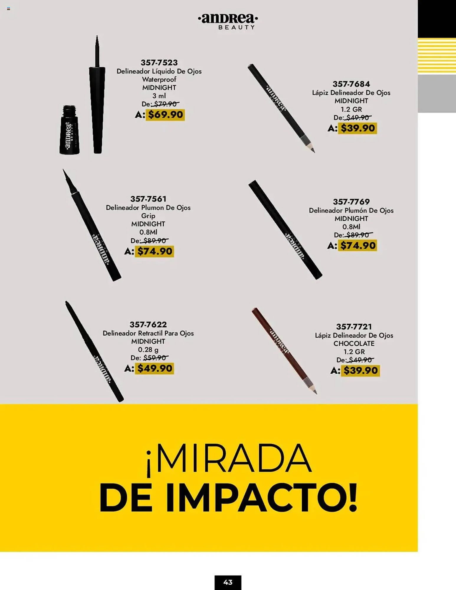 Catálogo de Catálogo Andrea 4 de mayo al 2 de agosto 2025 - Pagina 43