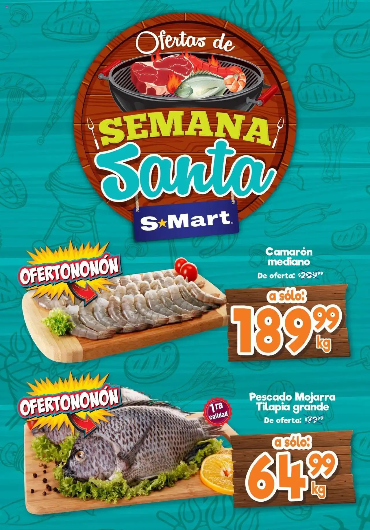 Catálogo de S-Mart folleto de Feria - Chihuahua 19 de abril al 21 de abril 2025 - Pagina 1