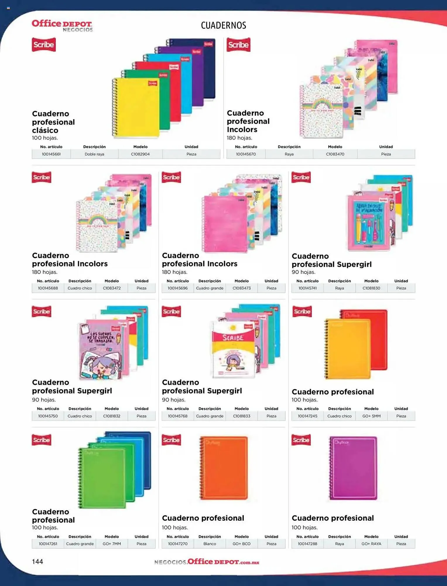 Catálogo de Catálogo Office Depot 9 de enero al 31 de diciembre 2025 - Pagina 146