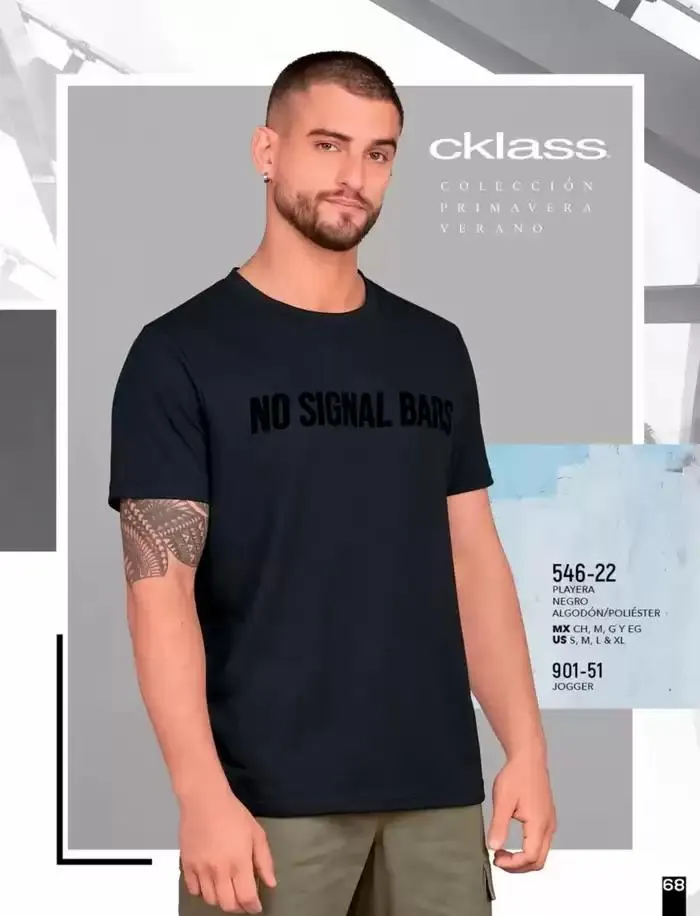 Catálogo de Catálogo Cklass Ropa Caballero Primavera Verano 2025 8 de enero al 30 de junio 2025 - Pagina 76