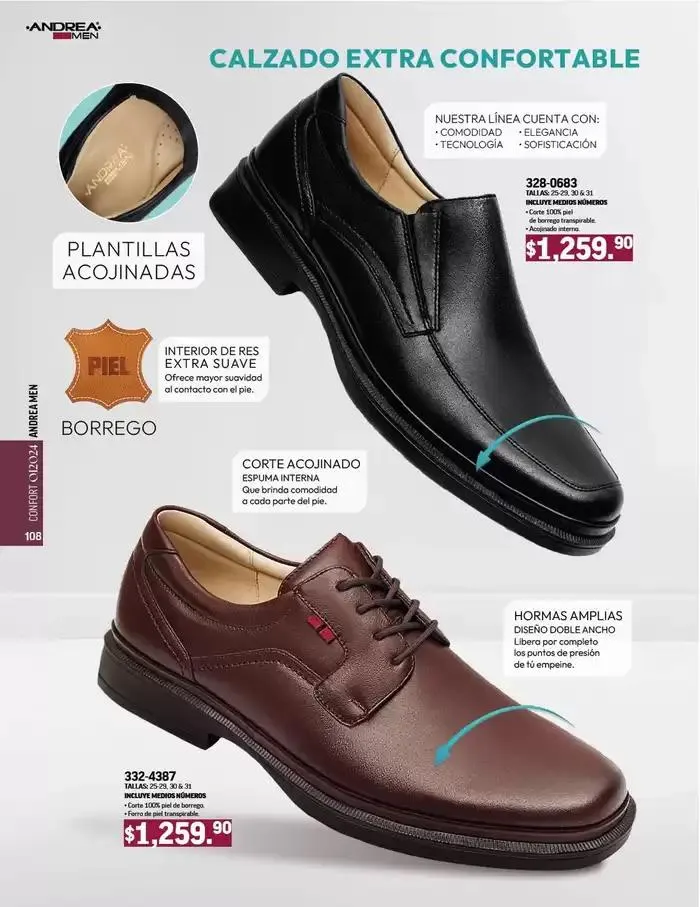 Catálogo de ANDREA - CALZADO CONFORT 26 de agosto al 25 de enero 2025 - Pagina 95