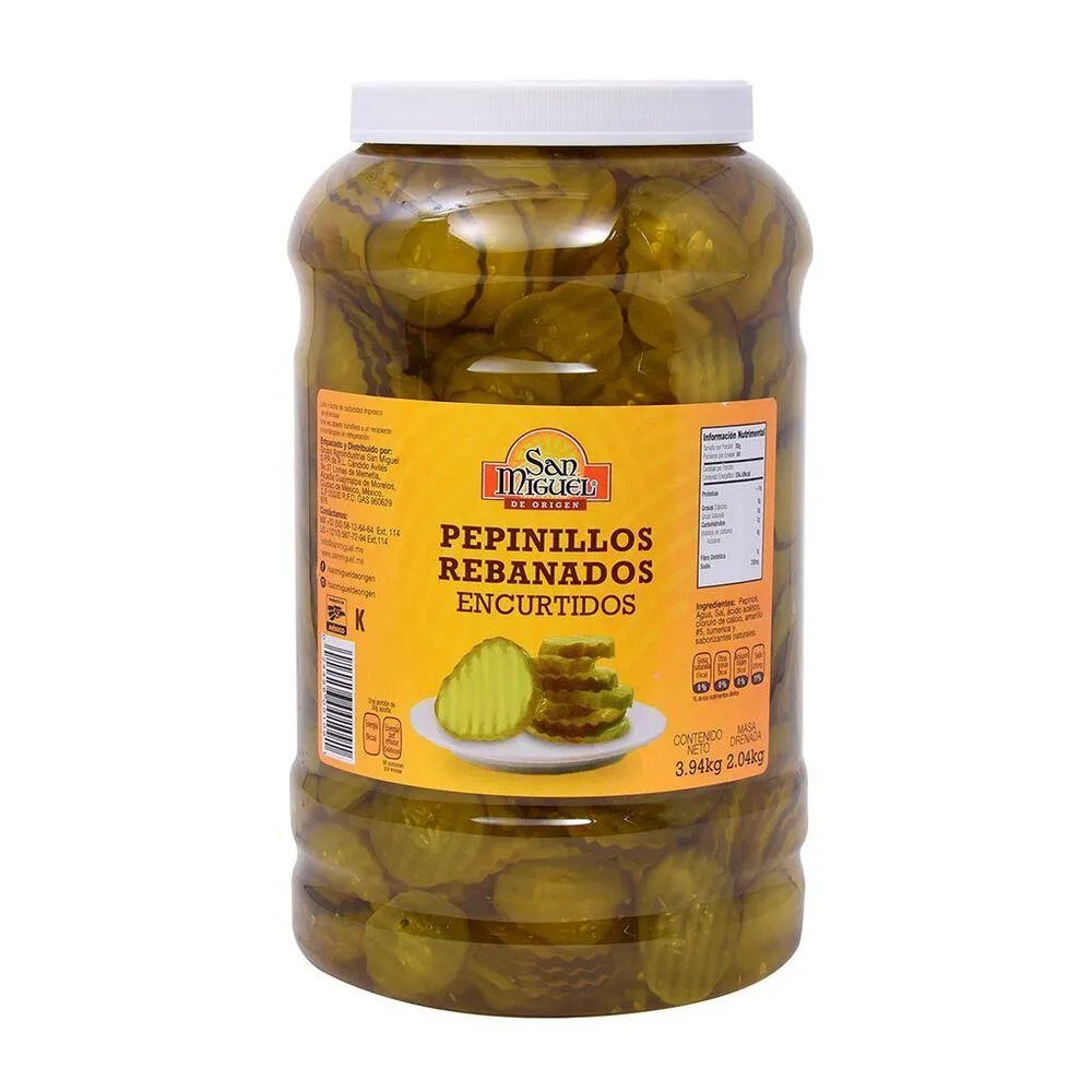 Pepinillo Rebanado San Miguel 3.94 Kg