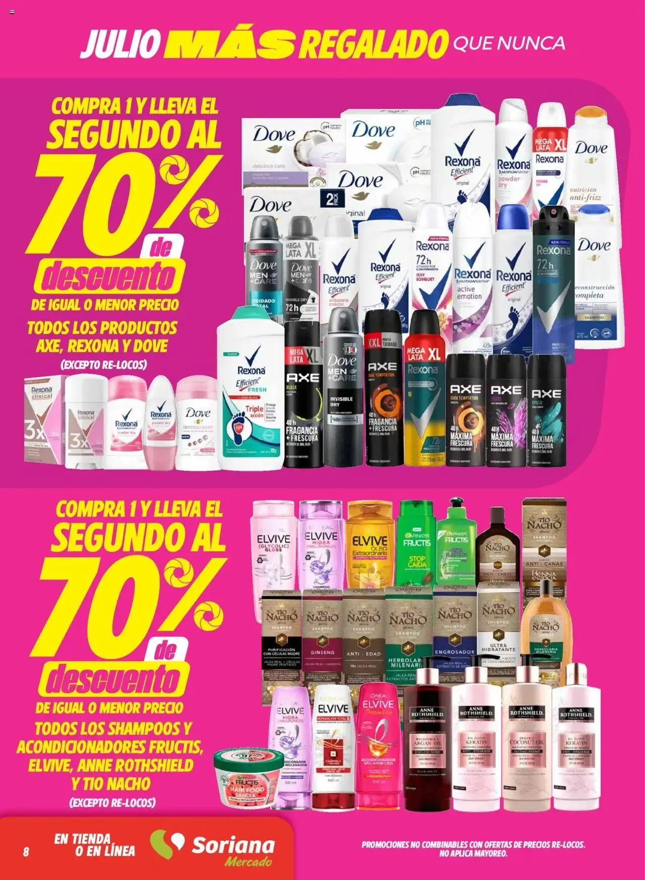 Catálogo de Soriana - Julio Regalado Mercado Nacional 22 de mayo al 29 de mayo 2025 - Pagina 8