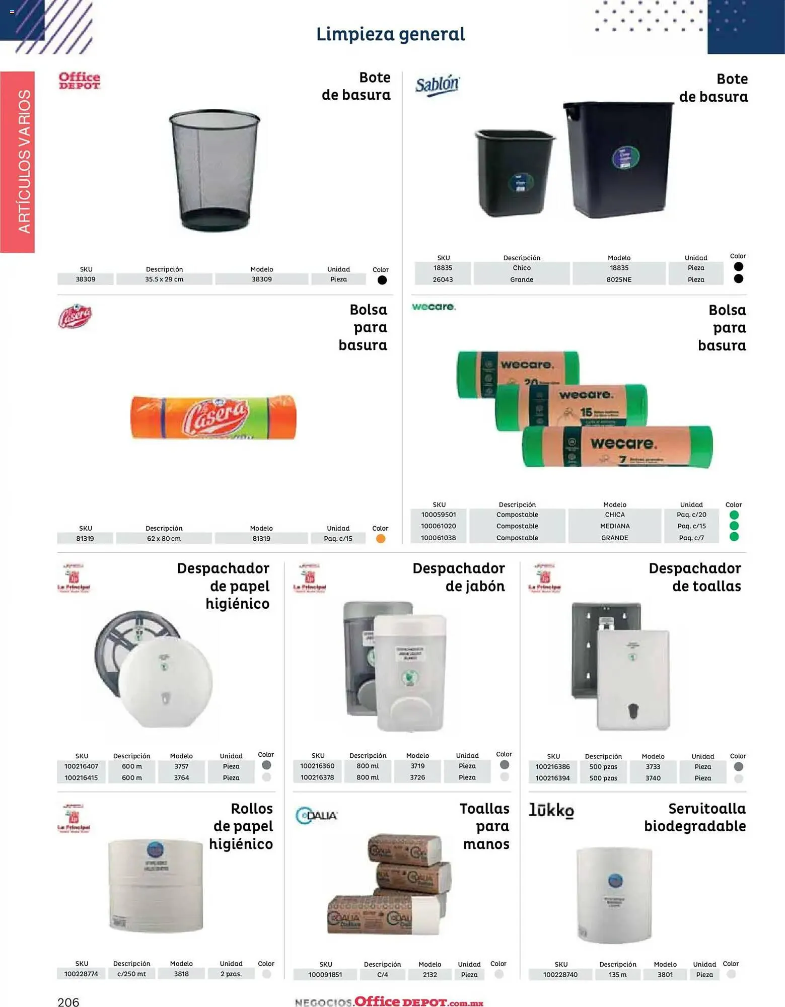 Catálogo de Catálogo Office Depot 12 de enero al 1 de enero 2027 - Pagina 208