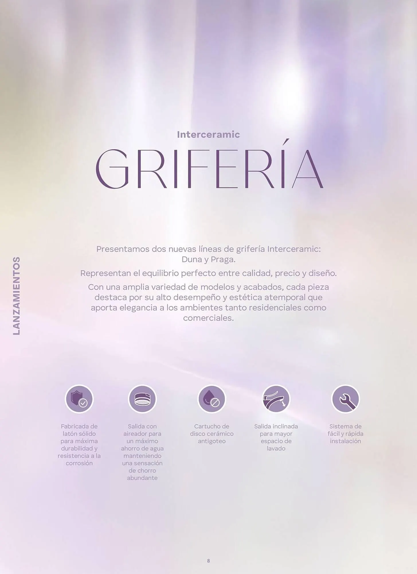 Catálogo de Catálogo Interceramic 3 de octubre al 3 de octubre 2026 - Pagina 8