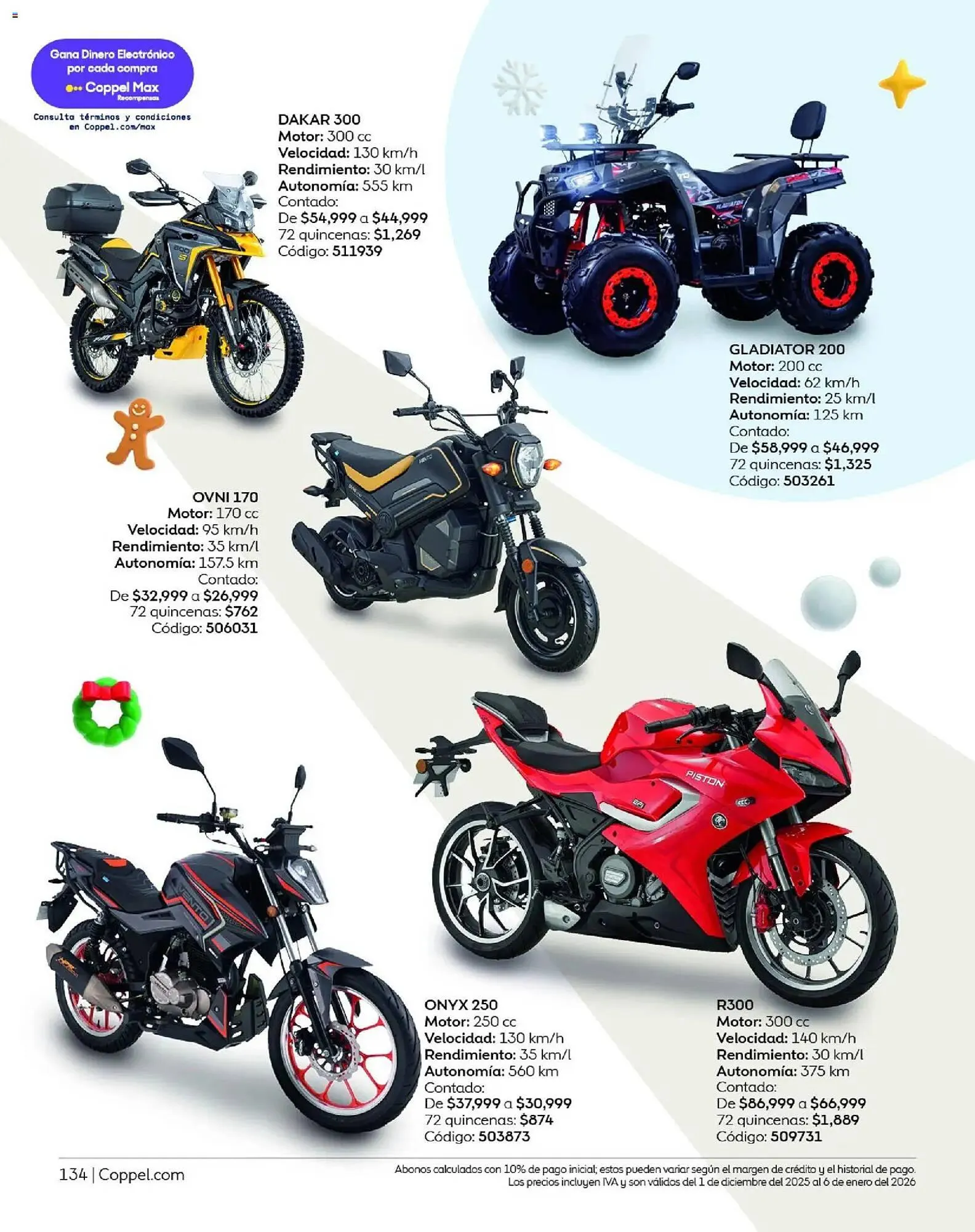 Catálogo de Catálogo Coppel 1 de diciembre al 15 de enero 2026 - Pagina 134