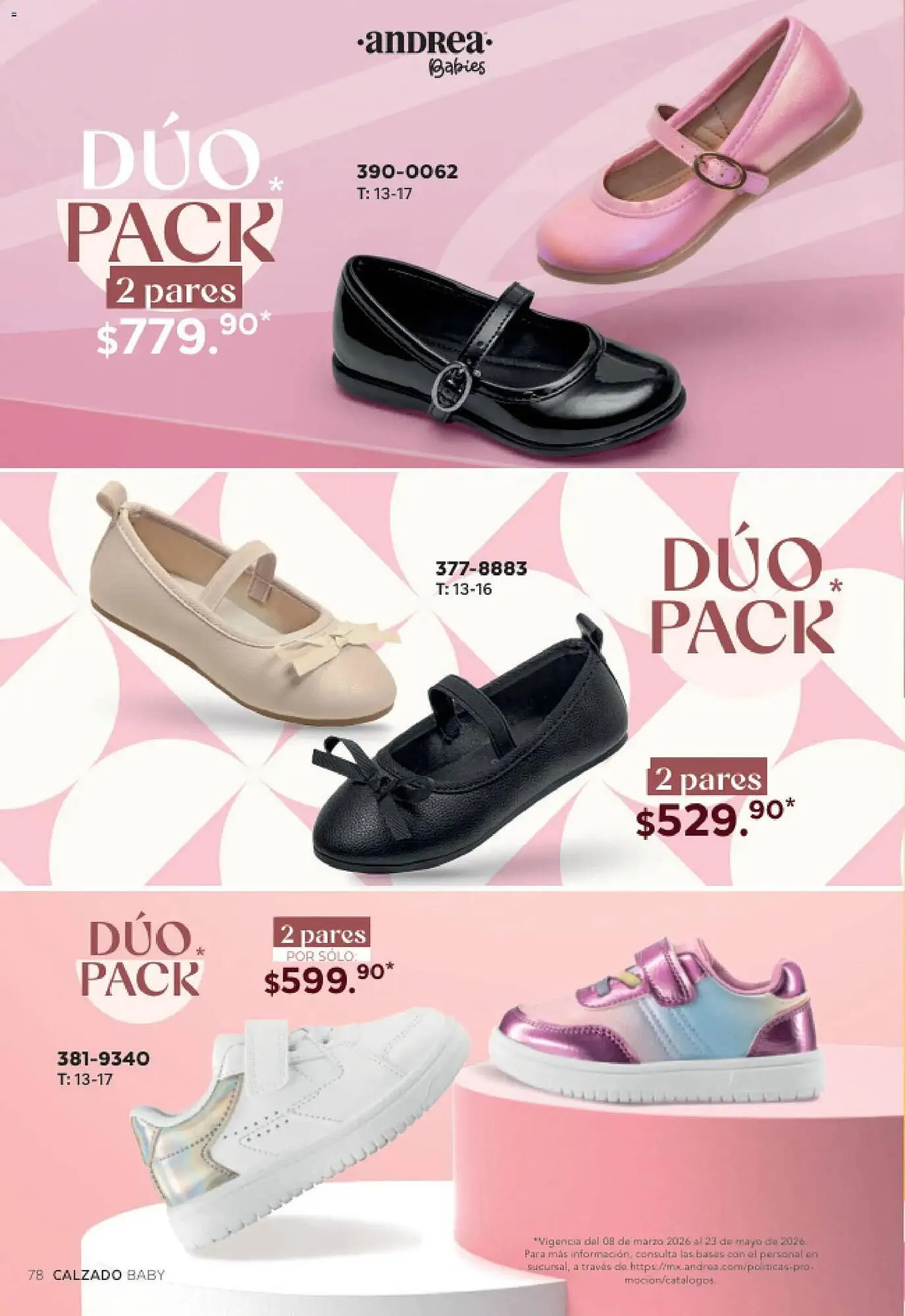 Catálogo de Catálogo Andrea 8 de marzo al 24 de mayo 2026 - Pagina 78