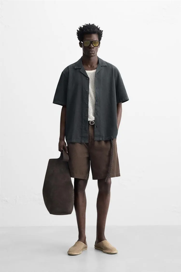 CAMISA ALGODÓN - LINO