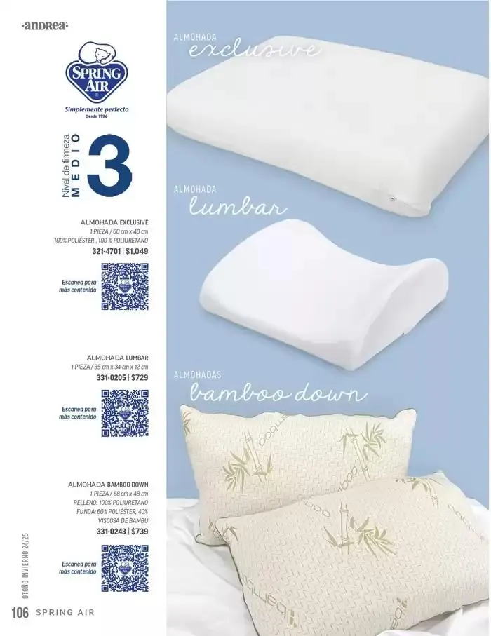 Catálogo de ANDREA - ANDREA HOME 26 de agosto al 25 de enero 2025 - Pagina 7