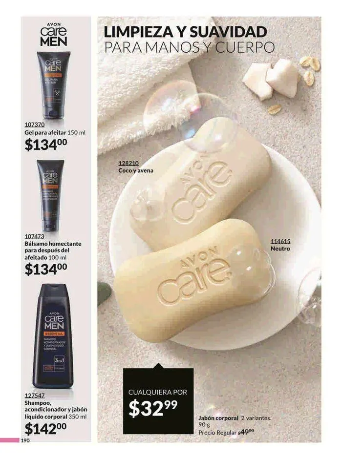 Catálogo de Avon COSMÉTICOS C10 15 de mayo al 19 de junio 2024 - Pagina 190