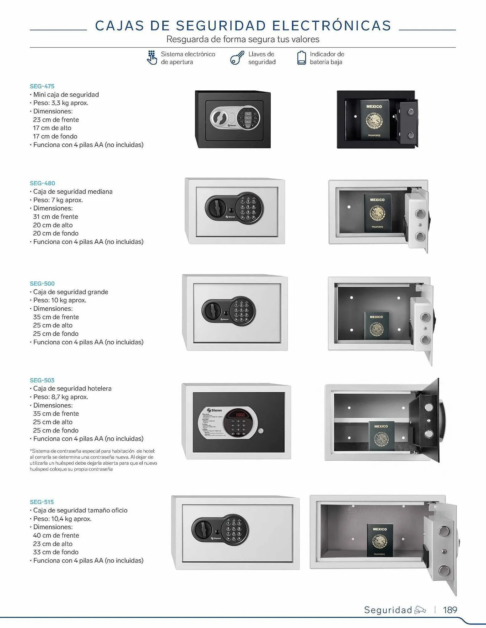 Catálogo de Catálogo Steren 2 de enero al 31 de diciembre 2023 - Pagina 209