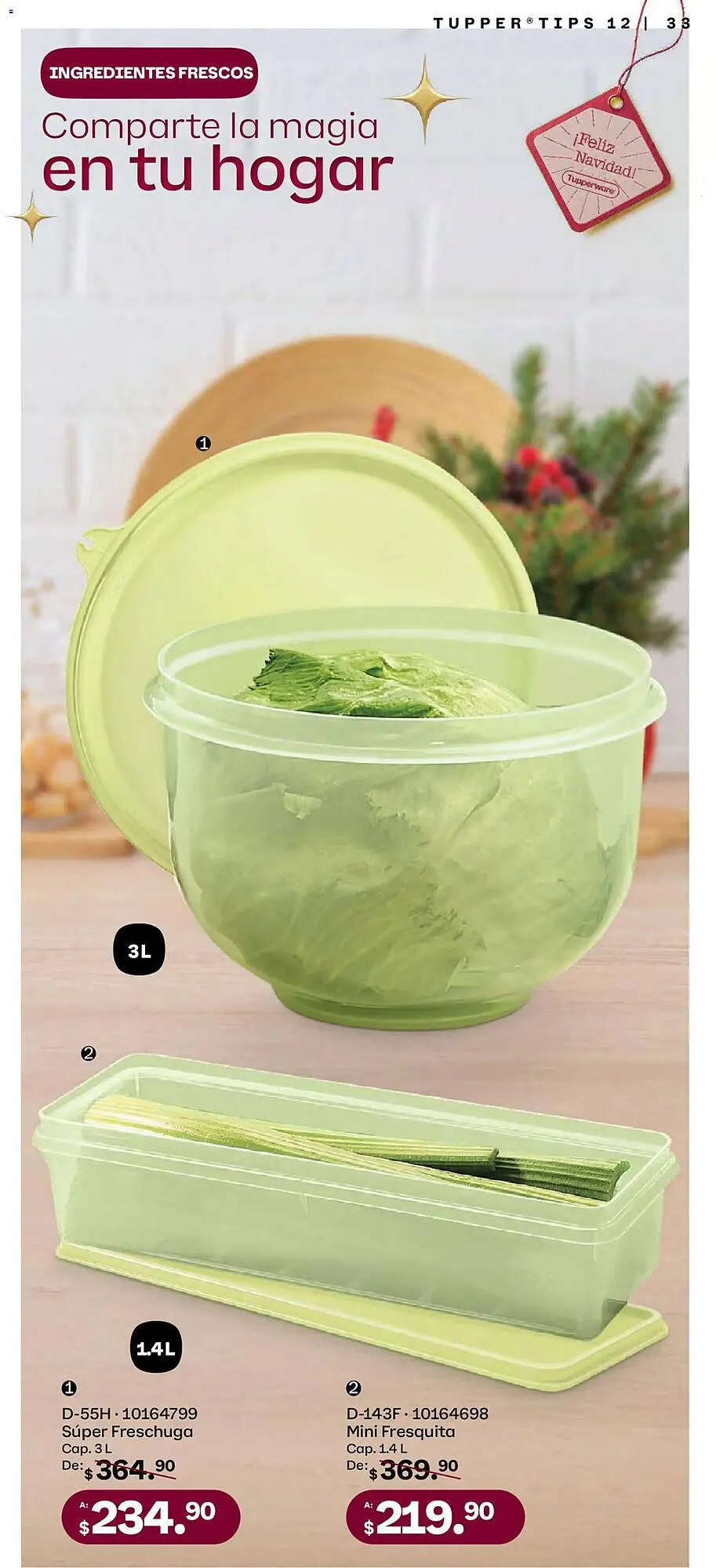 Catálogo de Catálogo Tupperware 3 de noviembre al 1 de diciembre 2025 - Pagina 33